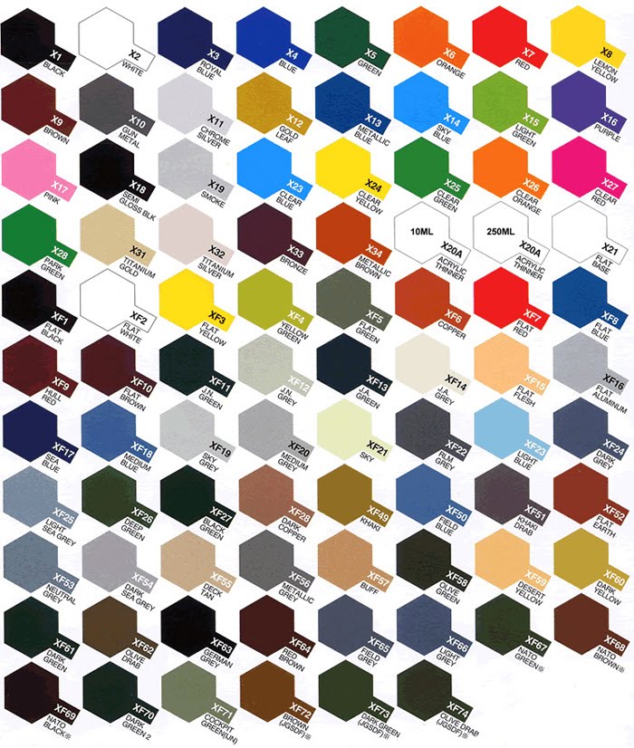 COLORI ACRILICI TAMIYA
